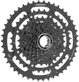 Pinion Shimano Cues CS-LG400-9, 9 viteze, 11-46T, Linkglide, negru