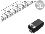 Condensator tantal-polimer 220uF 10V SMD &plusmn;20% 2000h