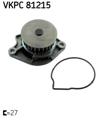 SKF VKPC 81215 Pompă de apă, răcire motor foto