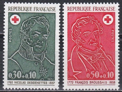 Franta 1972 - Crucea Rosie, MNH foto