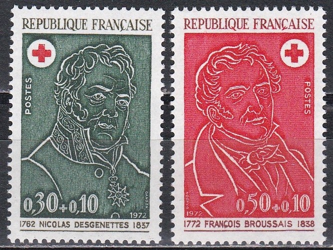 Franta 1972 - Crucea Rosie, MNH
