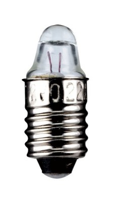 Bec E10 2.2V 0.55W lupa foto