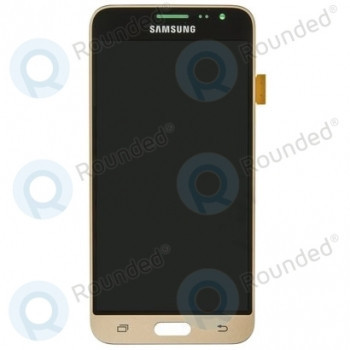 Samsung Galaxy J3 2016 (SM-J320F) Modul display LCD + Digitizer gold GH97-18414B foto