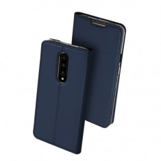 Husa Carte Dux Ducis Anti Amprenta pentru OnePlus 7 Pro Navy foto