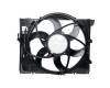 GMV radiator electroventilator BMW Seria 1 E87/E88/E81/E82, 2004-2011, 116i, motor 1.6, 85kw benzina, cutie automata, 400 W; 490 mm; 3 pini
