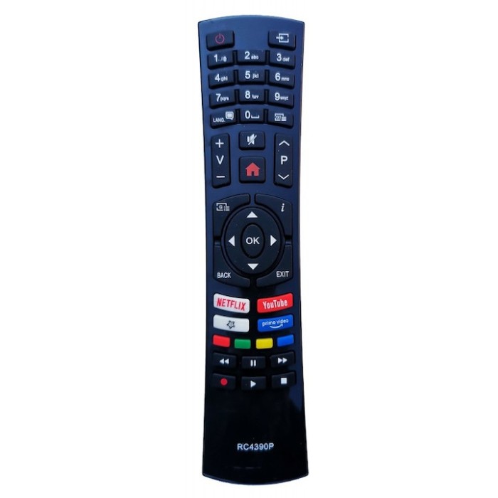 Telecomanda pentru Led Finlux 32HD5000, neagra cu functiile telecomenzii originale