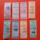 CEYLON--QV-lot clasic,fiscale-stampilat-