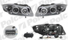 Set faruri tuning Bmw Seria 3 (E90/E91) Sedan/Touring 11.2004-08.2008 BestAutoVest fata stanga+dreapta, transparent-silver foto