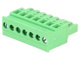 Regletă Conexiuni Deconectabilă 5mm 7 Piste Unghi Mufă