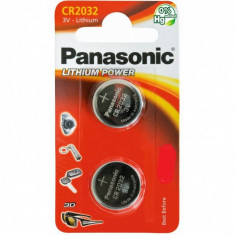 Baterii CR2032 Panasonic 3V LITHIUM 20x3.2mm 2buc blister