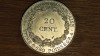 Indochina franceza - moneda coloniala argint - 20 centimes 1937 AU/UNC - senzationala !, Asia