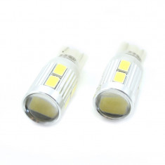 Set 2 becuri LED pentru iluminat interior/portbagaj Carguard, 3 W, 12 V, 300 lm, Alb xenon