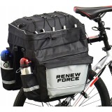 Geanta dubla de transport pentru biciclete, impermeabila, capacitate 75l, dimensiuni: 43 x 39 x 38 cm, AVEX