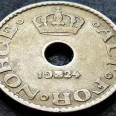 Moneda istorica 10 ORE - NORVEGIA, anul 1924 * cod 4885 = excelenta