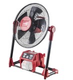 RAIDER Ventilator de lucru cu LED, 300 mm, 230 V, compatibil cu acumulator Li-Ion 20 V, Raider Power Tools