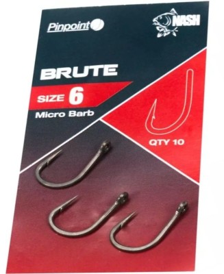 Carlige Nash Brute Marin, Nr.6, 10buc/plic foto