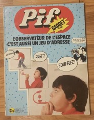 Revista Pif Gadget, nr. 266 (aprilie 1974). In limba franceza