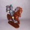 bnk jc Germania - Jean Hoeffler - cavaler medieval cu sabie - calare