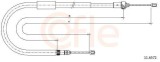 Cablu frana de parcare Renault Clio III, Modus / Grand Modus Motor 1.2, 1.2 16V, 1.2 16V, parte montare stanga, spate, lungime 1323/1210 mm, OE