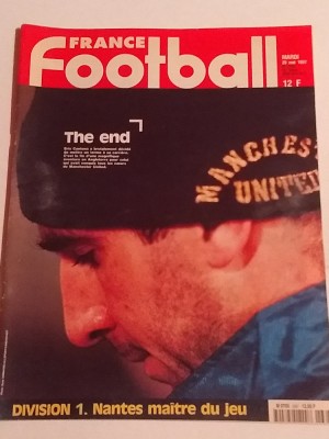 Revista fotbal - &amp;quot;FRANCE FOOTBALL&amp;quot; (20.05.1997) foto