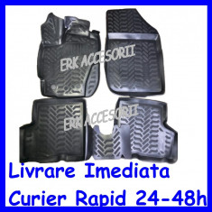 Set Covorase Cauciuc stil tavita RENAULT Captur 2013-&amp;gt; NEGRE AL- 141116-13 foto