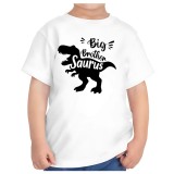 Tricou copii alb big brother mesaj fratele mai mare 1-2 ani