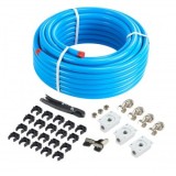 Set conducte cu fitinguri pentru compresoare aer, 30.48 m, Trei straturi HDPE/Aluminiu/HDPE
