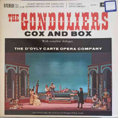 Disc vinil, LP. The Gondoliers (Record 1). Cox And Box-Gilbert, Sullivan, D'Oyly Carte Opera Company