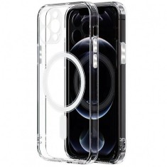 Husa MagSafe pentru Apple iPhone 11, OEM, Transparenta foto
