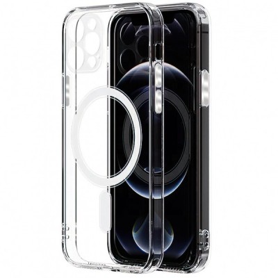 Husa MagSafe pentru Apple iPhone 11, OEM, Transparenta foto