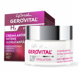 Crema Antirid Intens Hidratanta, H3 Evolution, SPF10, 50 ml, Gerovital, Farmec