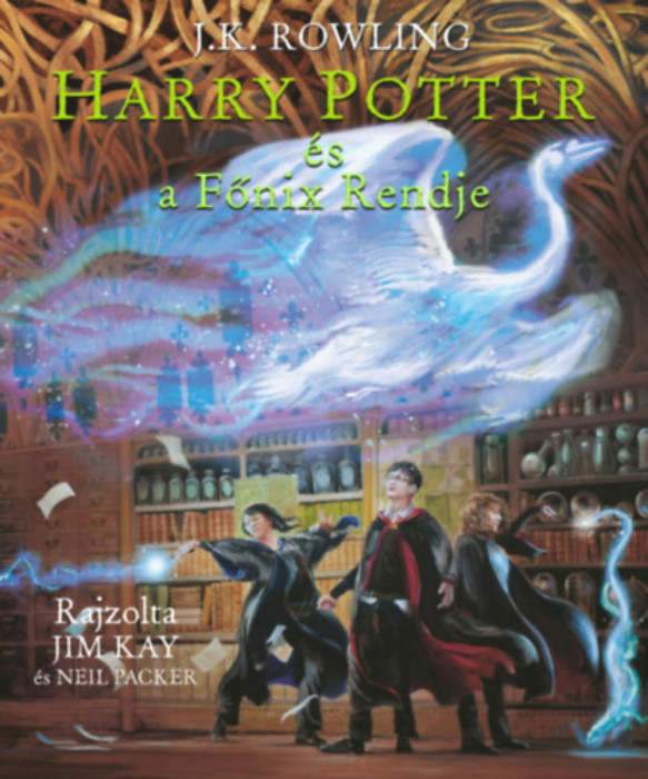 Harry Potter &eacute;s a Főnix Rendje - Illusztr&aacute;lt kiad&aacute;s - J. K. Rowling