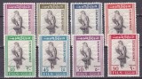 Kuwait 1965 fauna pasari soimi MI 285-292 MNH