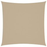 Cumpara ieftin Panza parasolar, bej, 4x4 m, tesatura oxford, patrat