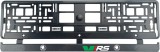 Cumpara ieftin Set 2 bucati, suport numar inmatriculare Carbon, Skoda VRS, Autohelix MSA