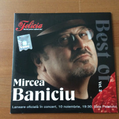 Mircea Baniciu best of vol. 2 cd disc muzica pop folk rock cat music felicia NM