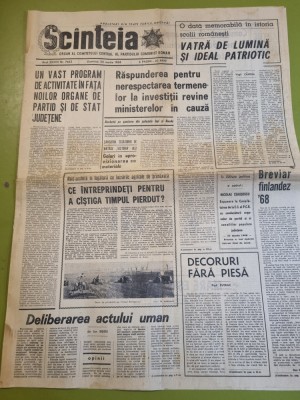 scanteia 24 martie 1968-art. jud. ialomita, arges,ion tiriac in finala la cannes foto