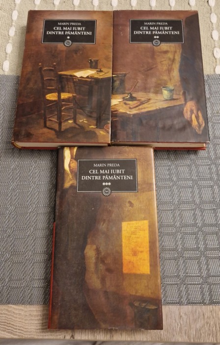 Cel mai iubit dintre pamanteni 3 volume Marin Preda jurnalul