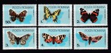 ROMANIA 1985 LP 1130 FLUTURI SERIE MNH, Nestampilat