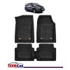 Covorase Auto TeamCar&reg; Tip Tavita Compatibile Citroen Jumpy (2007-2024) Negru Material Rezistent, Cauciuc