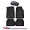 Covorase Auto TeamCar&reg; Tip Tavita Compatibile Citroen Jumpy (2007-2024) Negru Material Rezistent