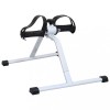 Mini Bicicleta Fitness Cardio vidaXL, Ajustabila, Negru/Argintiu, Compacta, Exercitii Brate/Picioare, Max 100kg