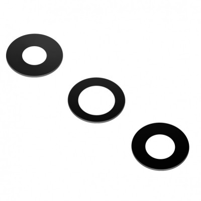 Geam Camera Spate Samsung Galaxy A13 5G A136, Wide + Macro + Depth, Negru foto