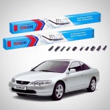 Cumpara ieftin Ștergătoare Honda Accord Gen VI (CG) Coupe 1998-2003 | Set Față Flat Premium &ndash; TeamCar&reg;