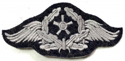 WW2 Ecuson Shield German LW Soldat Technisches Sleeve foto