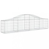 Cumpara ieftin Cos gabion arcuit, 200x30x40/60 cm, fier galvanizat