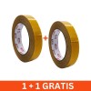 Banda adeziva TMJ002, galben, 1+1 gratis