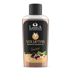 Masaj - Luxuria Voluptas Gel de Masaj cu Aroma de Ciocolata cu Alune 100 ml Efect de Caldura Aroma Naturala