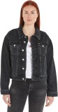 Jacheta din denim TOMMY JEANS cu nasturi, Negru Stins M