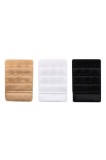 Set 3 buc prelungire sutien (3 prinderi mici), negru, Dactylion